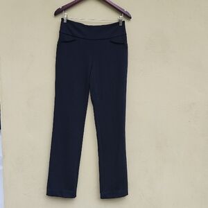 New York & Company Navy Straight Leg Pants